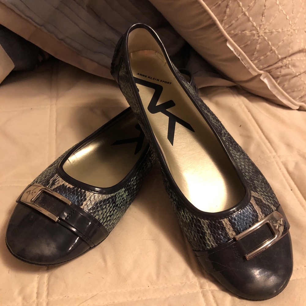 Anne Klein Sport moccasins.